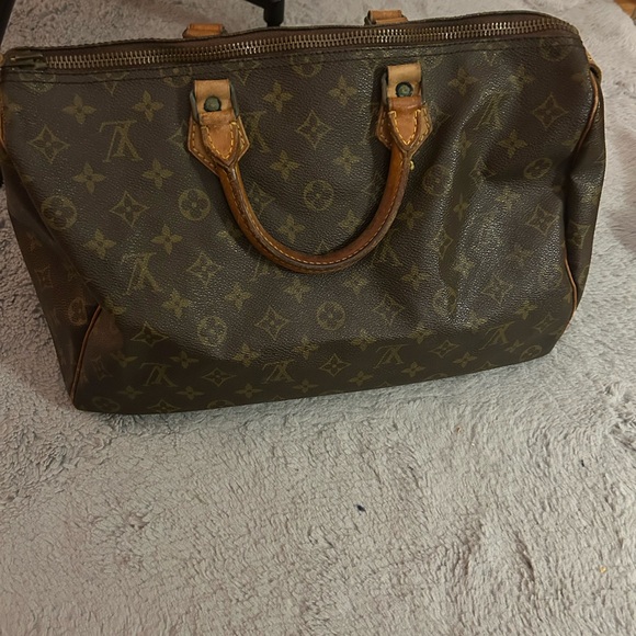 Louis Vuitton Brown Monogram Handbag - Picture 1 of 4